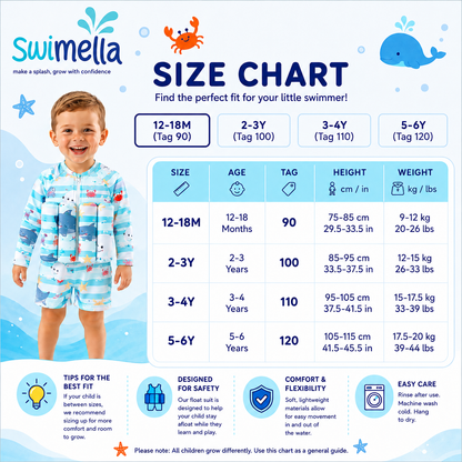 Swimsy SafeStart™ Float Suit